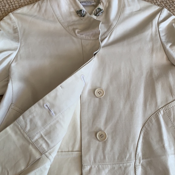 Brunello Cucinelli Leather Jacket - Picture 6 of 9